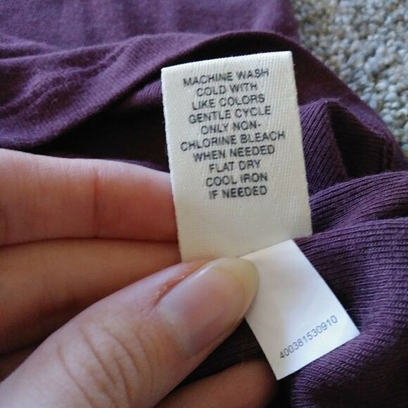 Mudd Burgundy Strappy Criss Cross Blouse - Picture 7 of 8